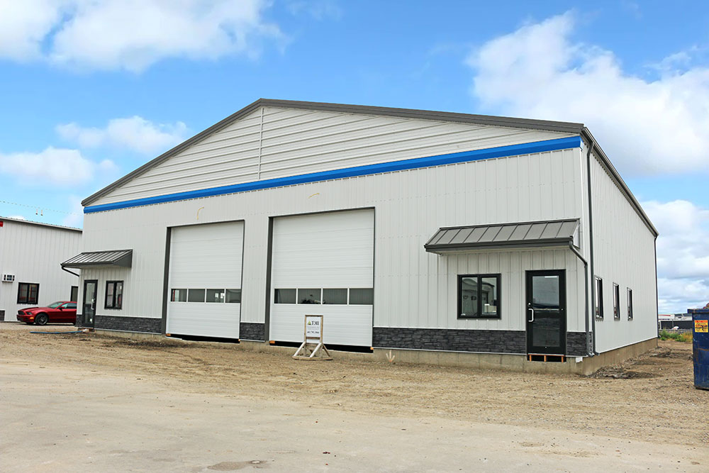 Commercial Shop with FR Panel Siding