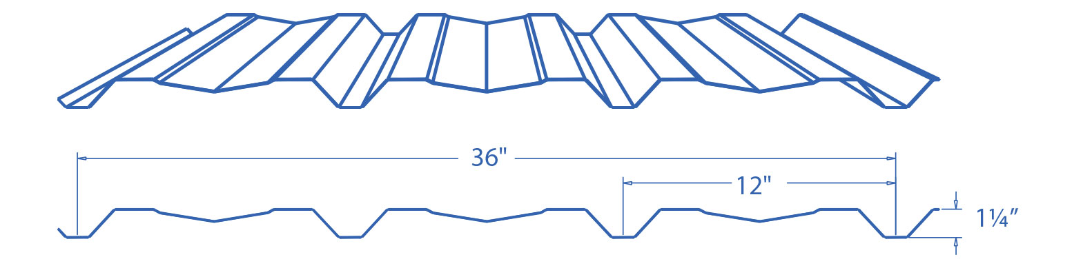 FA Panel Line Drawing & Panel - Forma Steel