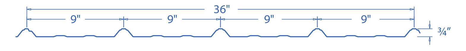 Metal Panel - FC-36 Line Drawing