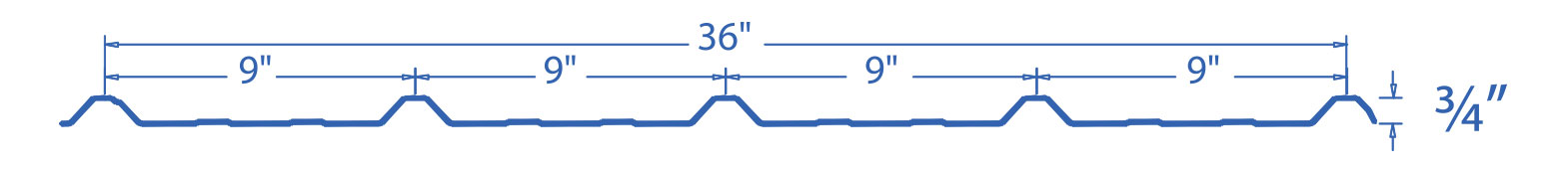 Metal Panel - I/9 Line Drawing