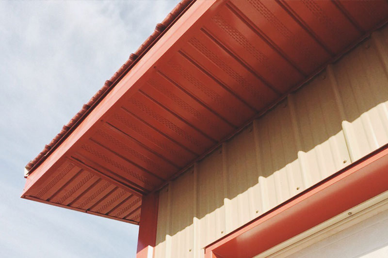 Products from Forma Steel: Soffit