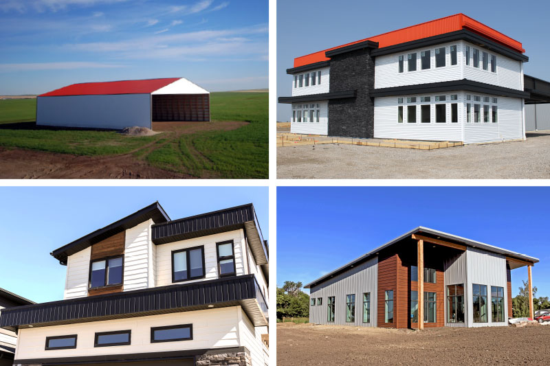 Steel Roofing and Siding Applications