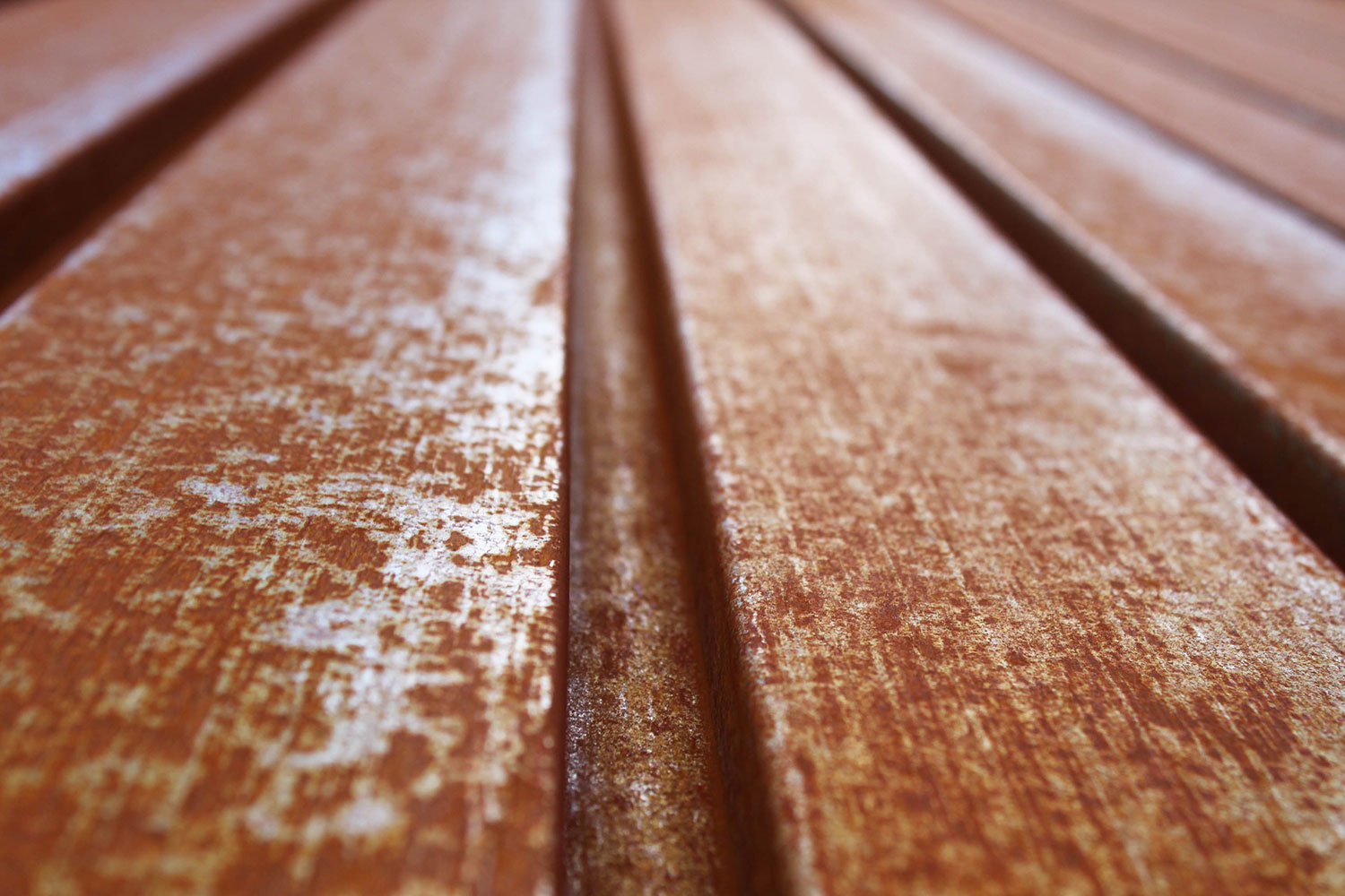 Weathering Steel Custom Folded Panel