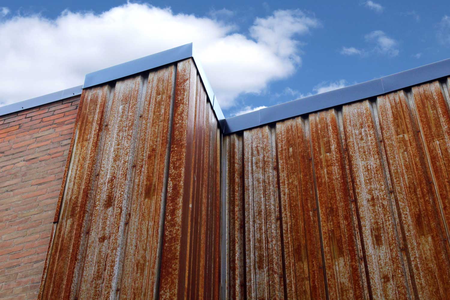 Commercial Building with FA Panel Weathering Steel