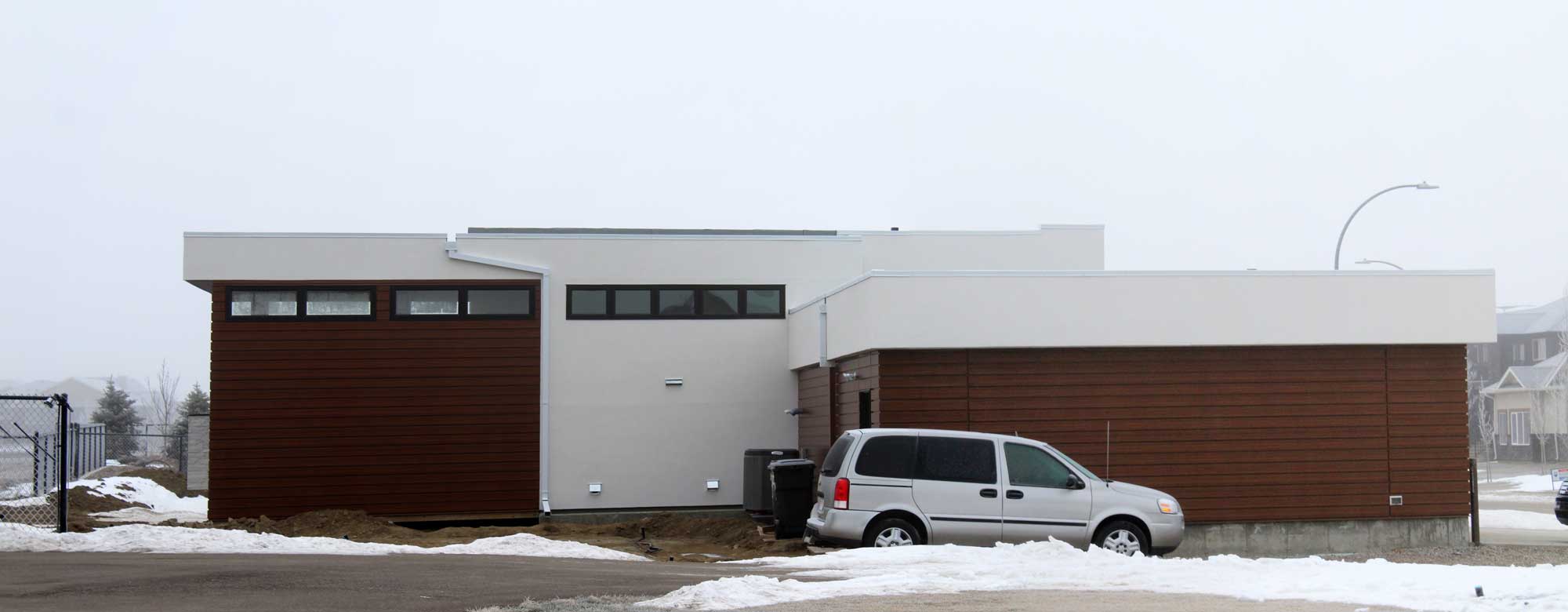 Residential Property with Espresso Woodgrain FormaPlank