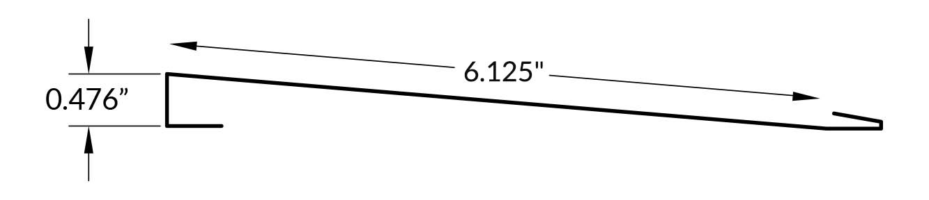 Metal Panel - FC-36 Line Drawing