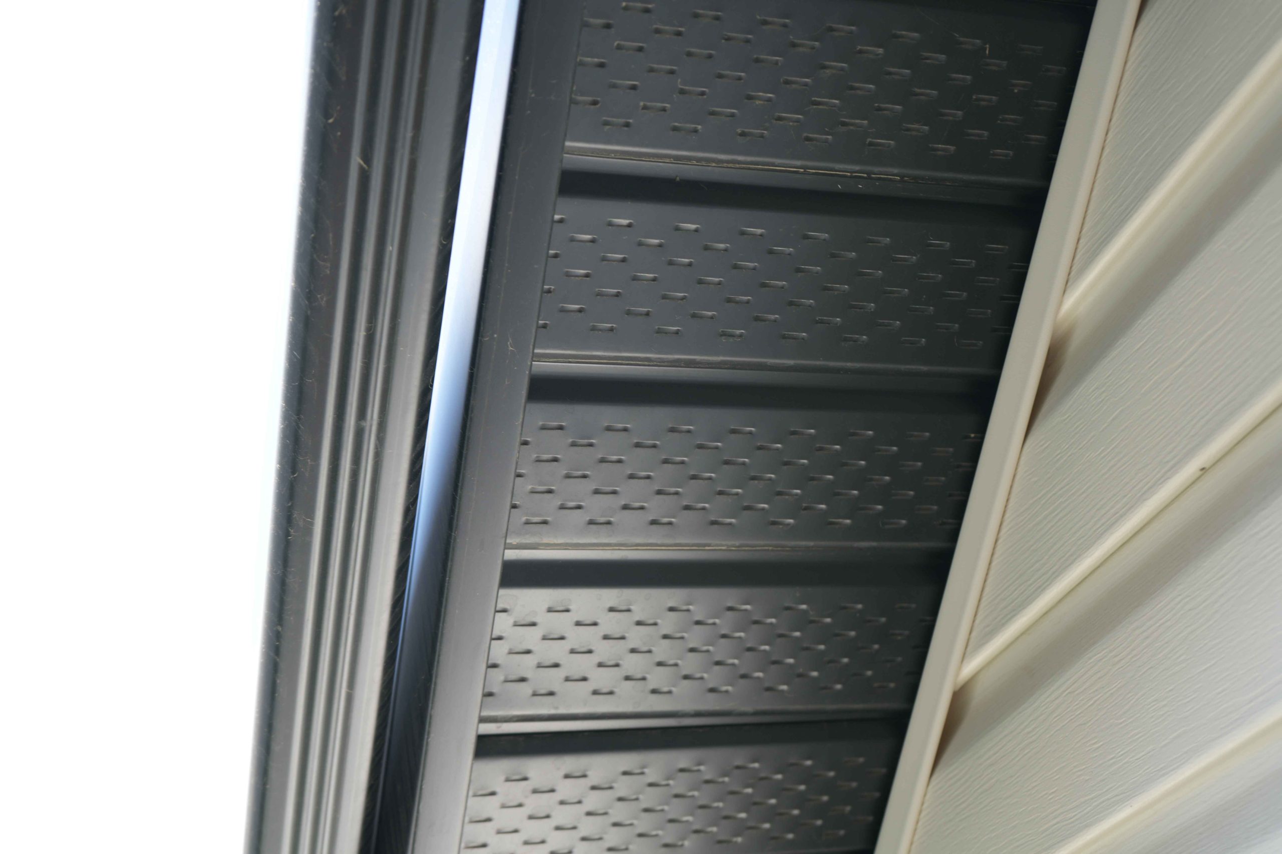 Perforated Soffit in Black
