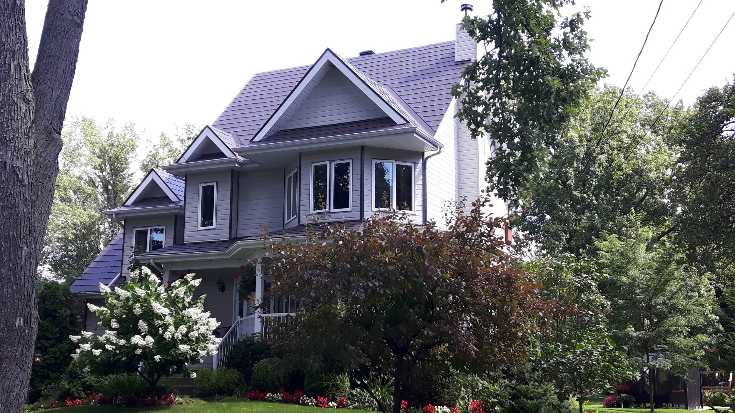 Steel Shingles in Espresso