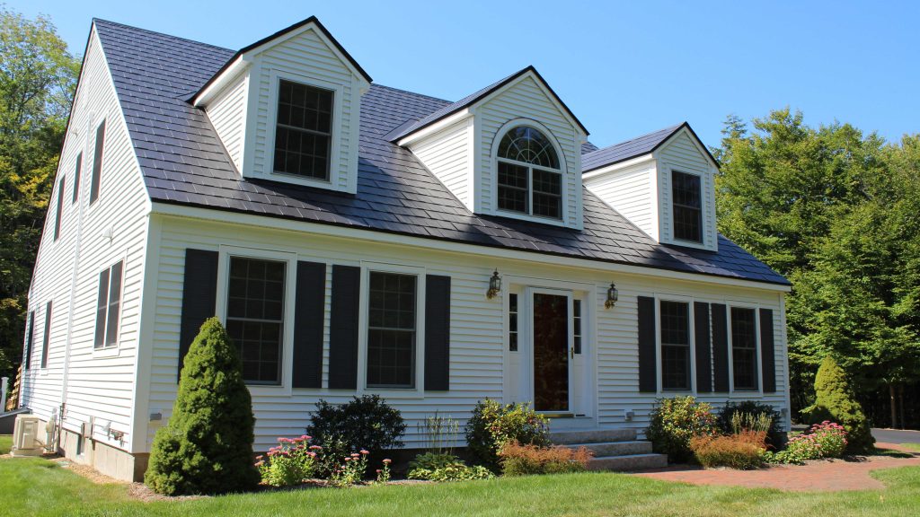 Steel Shingles in Black Mica